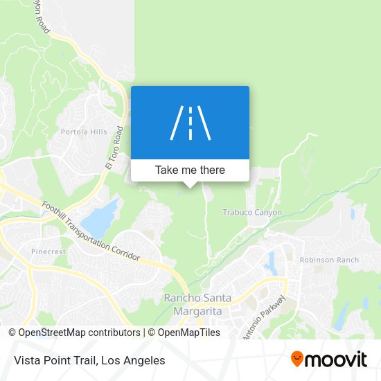 Vista Point Trail map