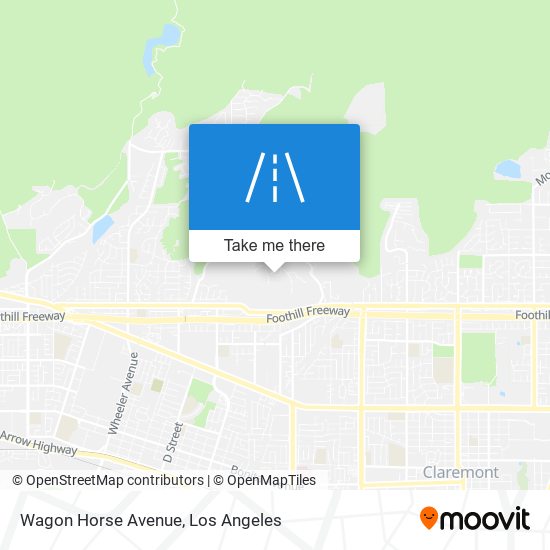 Wagon Horse Avenue map