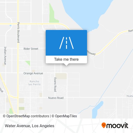 Mapa de Water Avenue