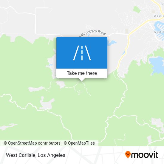 Mapa de West Carlisle