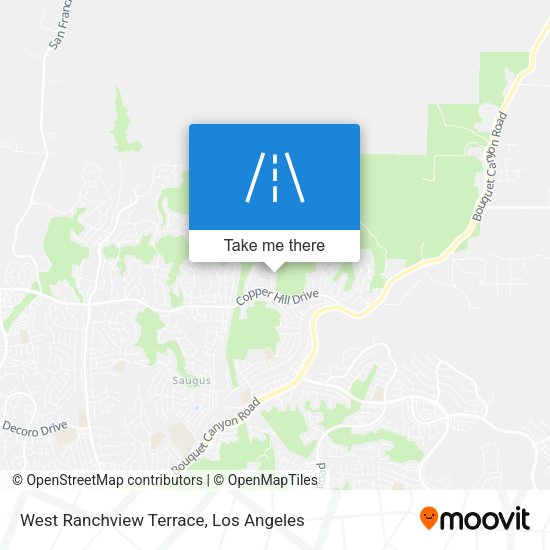 West Ranchview Terrace map