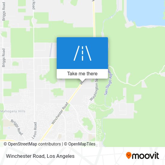 Mapa de Winchester Road