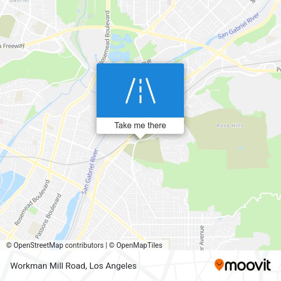 Workman Mill Road map