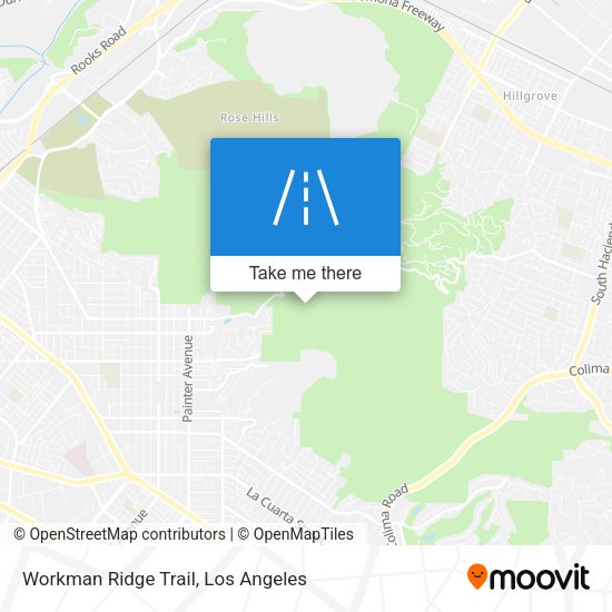 Mapa de Workman Ridge Trail