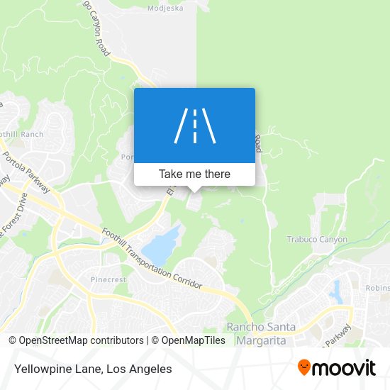 Yellowpine Lane map