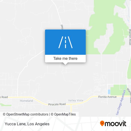 Mapa de Yucca Lane