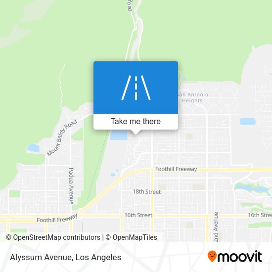 Mapa de Alyssum Avenue