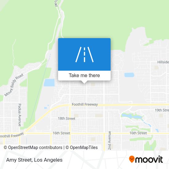 Mapa de Amy Street