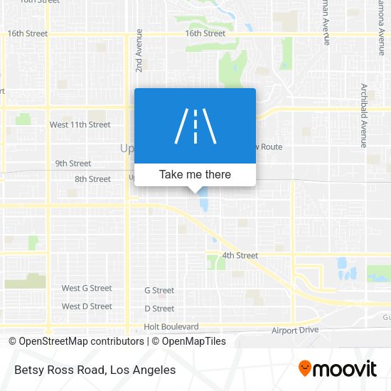 Betsy Ross Road map