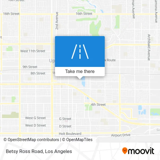 Betsy Ross Road map