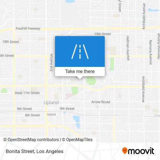 Mapa de Bonita Street
