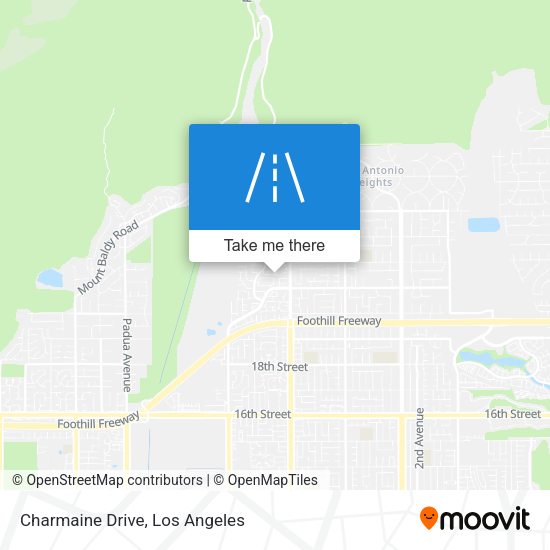 Mapa de Charmaine Drive