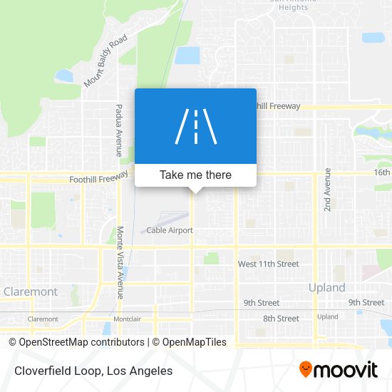 Cloverfield Loop map