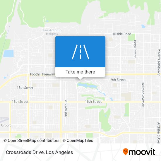 Crossroads Drive map