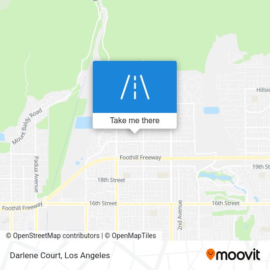 Mapa de Darlene Court