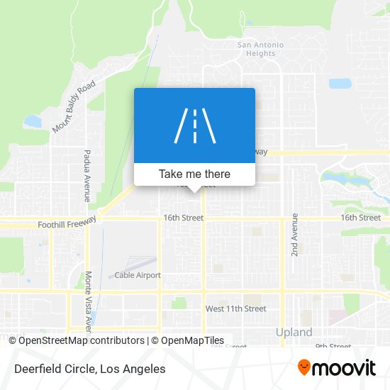 Deerfield Circle map
