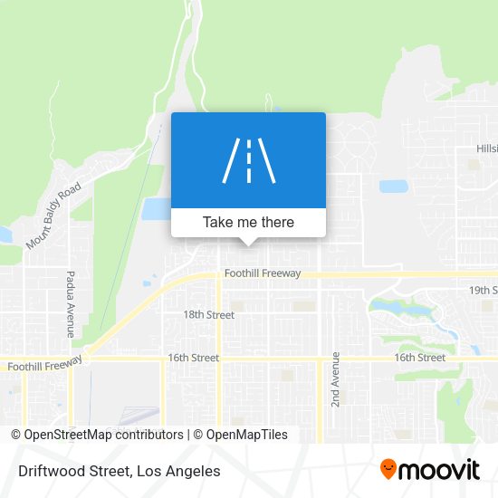 Driftwood Street map