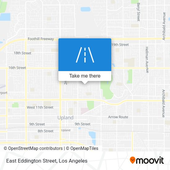 East Eddington Street map