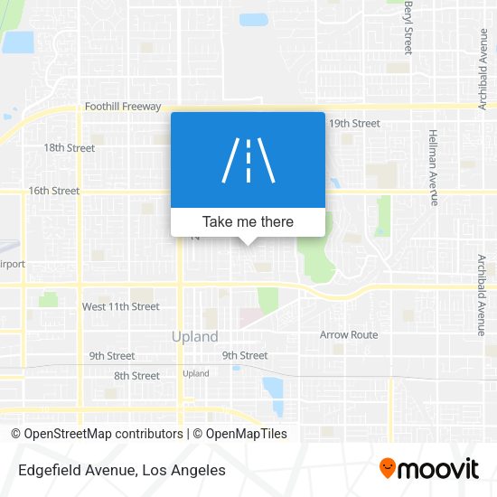 Edgefield Avenue map
