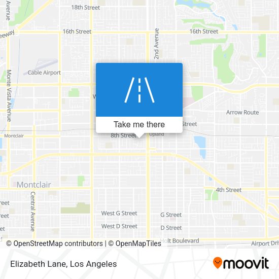 Mapa de Elizabeth Lane