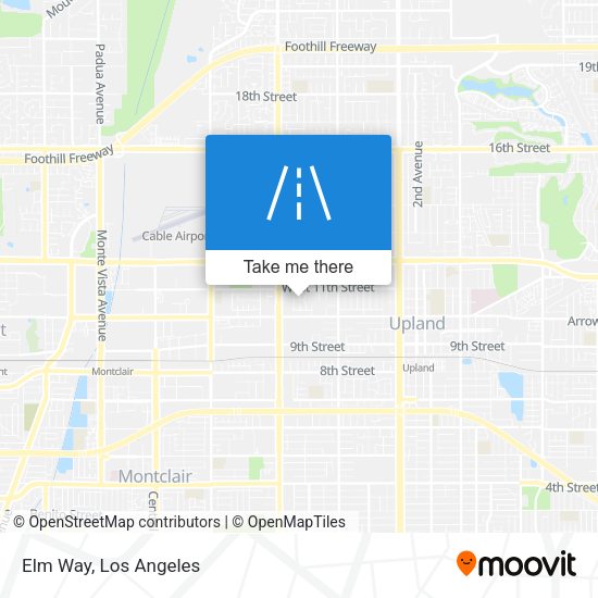 Mapa de Elm Way