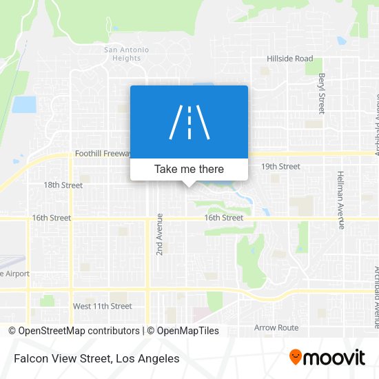 Falcon View Street map