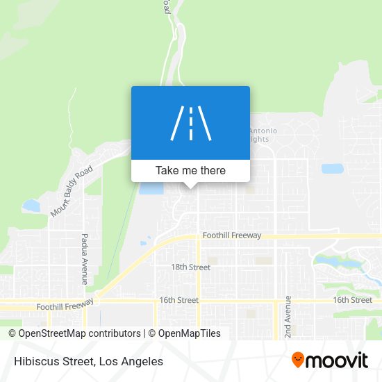 Mapa de Hibiscus Street