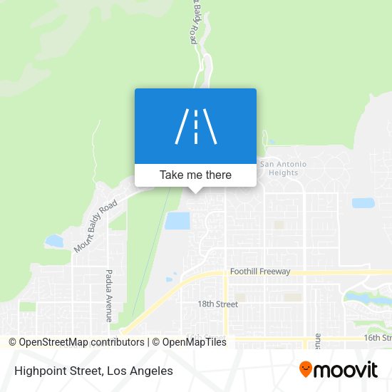 Highpoint Street map