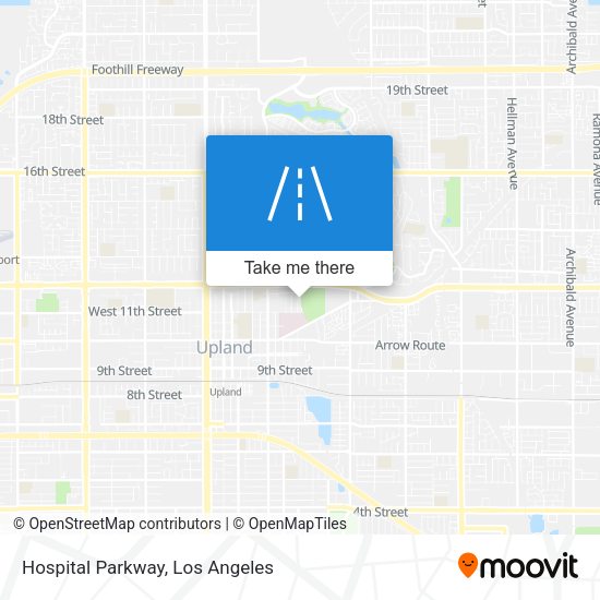Hospital Parkway map