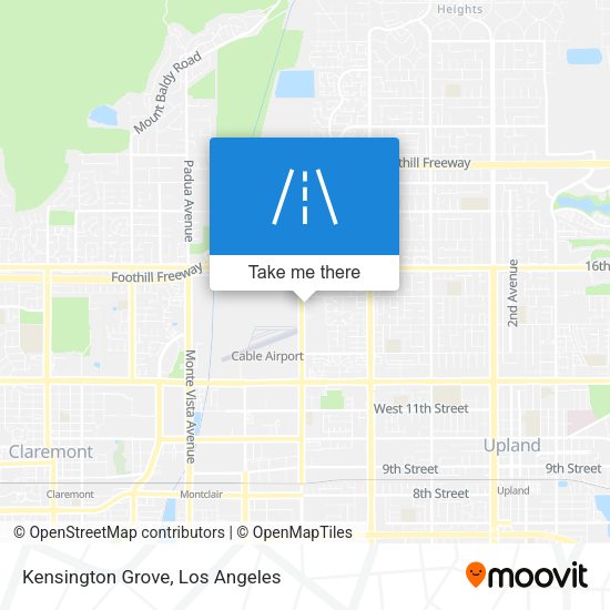 Kensington Grove map