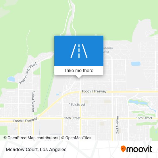 Mapa de Meadow Court