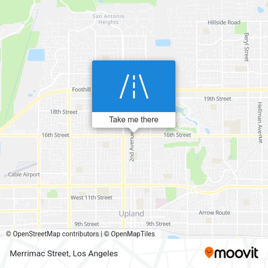Mapa de Merrimac Street