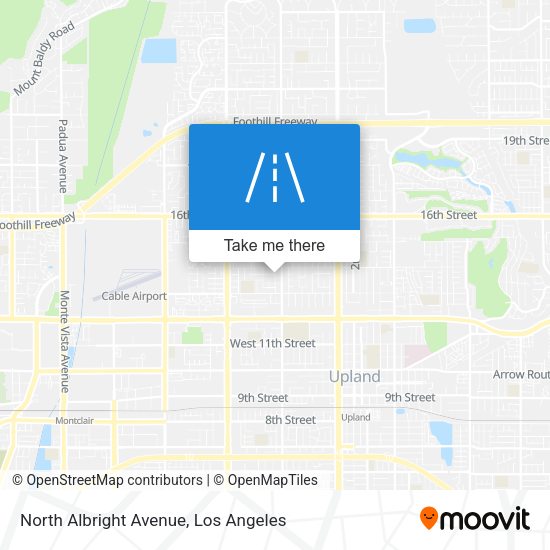 Mapa de North Albright Avenue