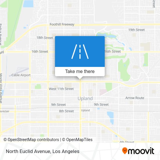 Mapa de North Euclid Avenue