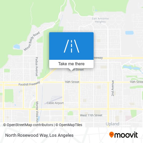 North Rosewood Way map