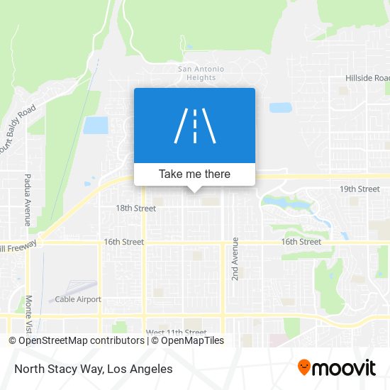Mapa de North Stacy Way