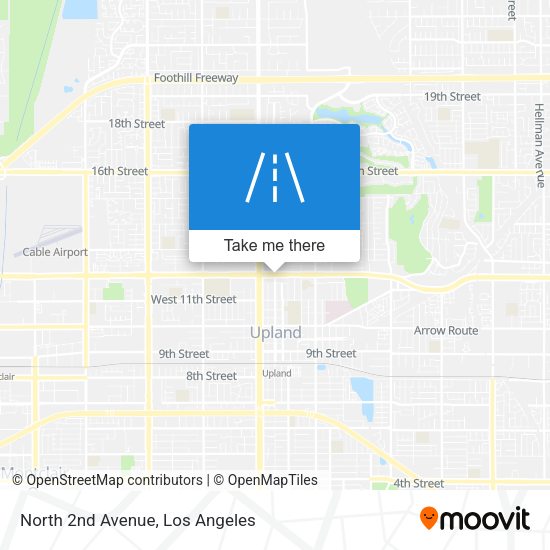 Mapa de North 2nd Avenue