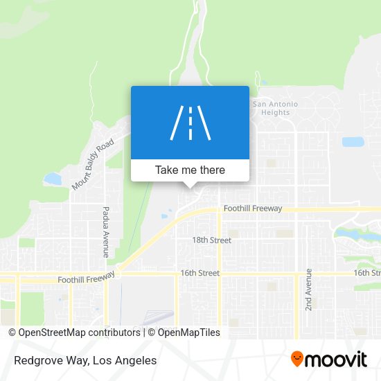 Redgrove Way map
