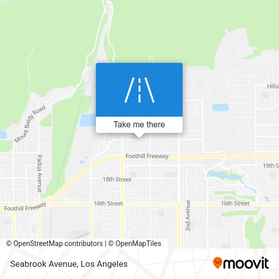 Seabrook Avenue map