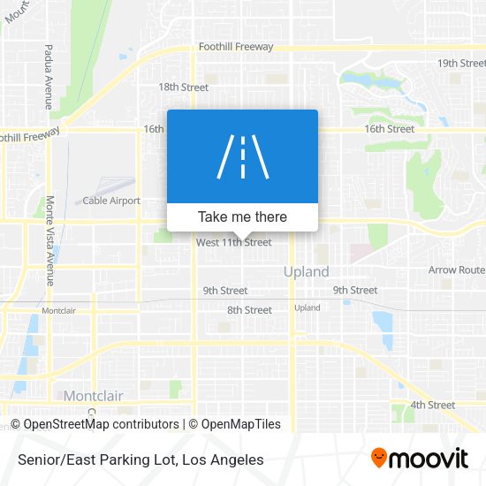 Senior/East Parking Lot map