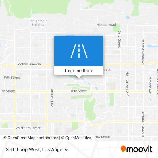 Seth Loop West map