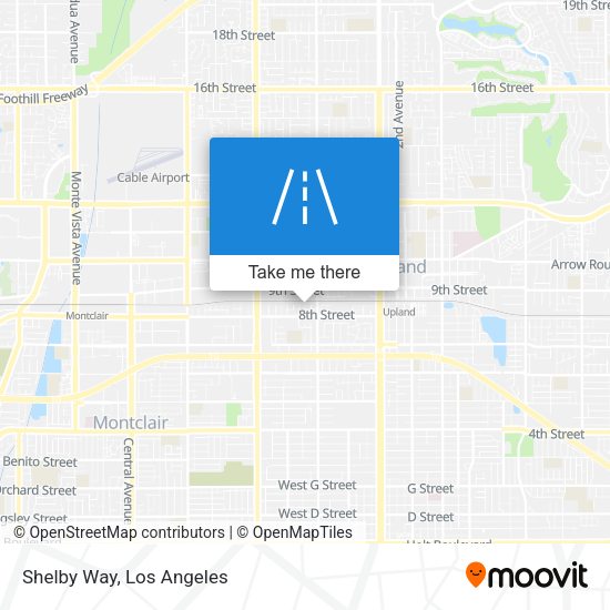 Mapa de Shelby Way