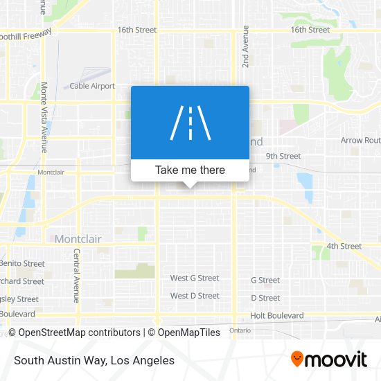 Mapa de South Austin Way