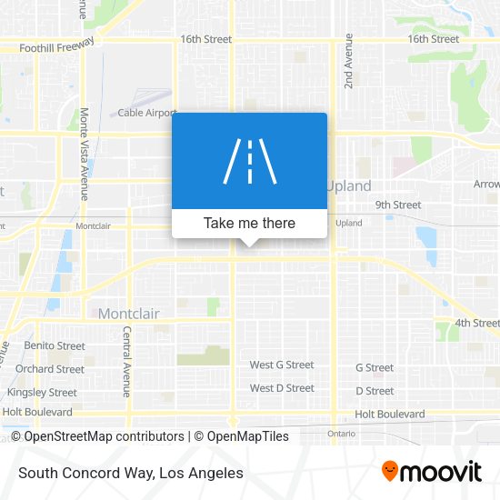 Mapa de South Concord Way