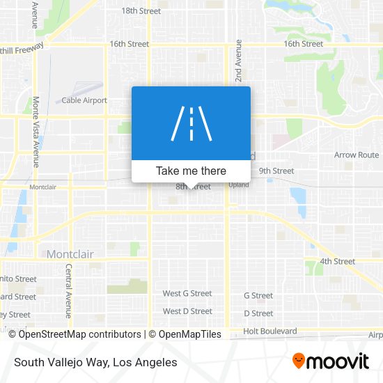South Vallejo Way map