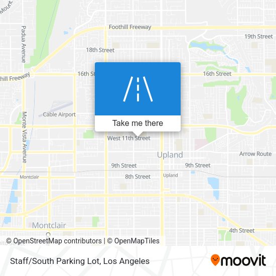Mapa de Staff/South Parking Lot