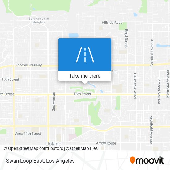 Mapa de Swan Loop East