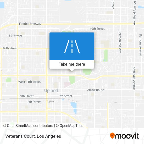 Mapa de Veterans Court
