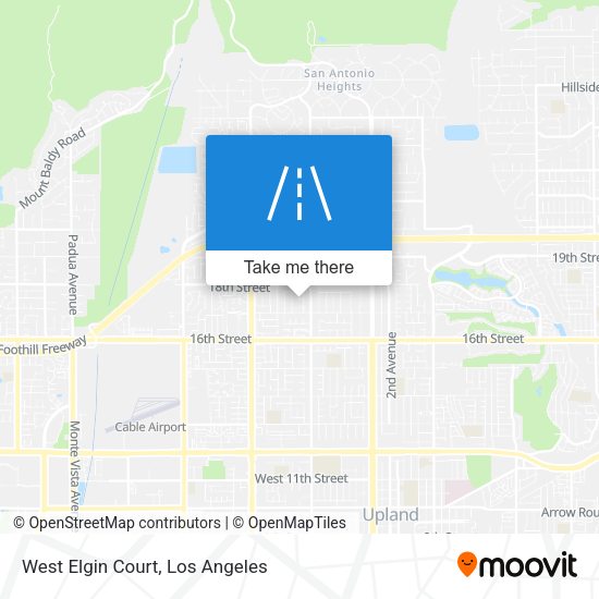 Mapa de West Elgin Court