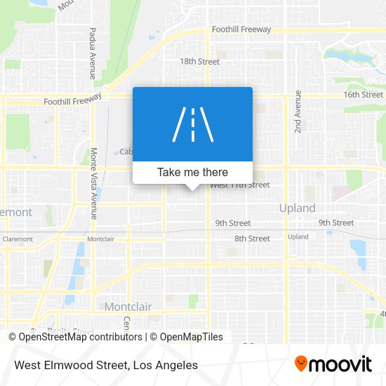 Mapa de West Elmwood Street